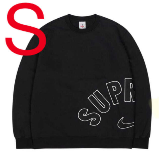 SUPREME × NIKE Arc Crewneck 黒 S