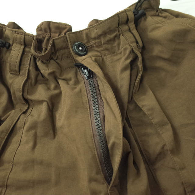 BAL - BAL バル RIPSTOP ZIP HEM CREW 3/4 CARGO PANT クロップド