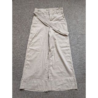 バナナリパブリック(Banana Republic)のUSED BANANA REPUBLIC　ワイドパンツ　00(クロップドパンツ)