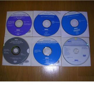 デル(DELL)の♪♪DELL VOSTRO 1510 付属CD-ROM　6枚♪♪(ノートPC)