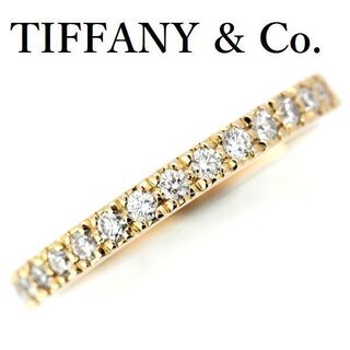 ティファニー(Tiffany & Co.)のティファニー ノヴォ ハーフエタニティー ダイヤモンド K18PG 6.5号(リング(指輪))