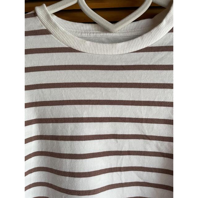 GRL(グレイル)のGRL  オーバーサイズボーダーロンT メンズのトップス(Tシャツ/カットソー(七分/長袖))の商品写真