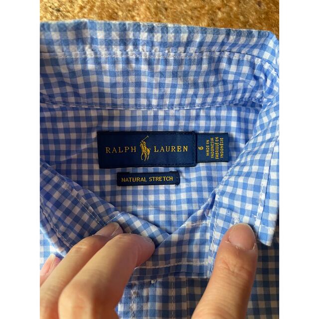 Ralph Lauren(ラルフローレン)のPOLO ラルフローレン　チェックシャツ キッズ/ベビー/マタニティのキッズ服男の子用(90cm~)(Tシャツ/カットソー)の商品写真