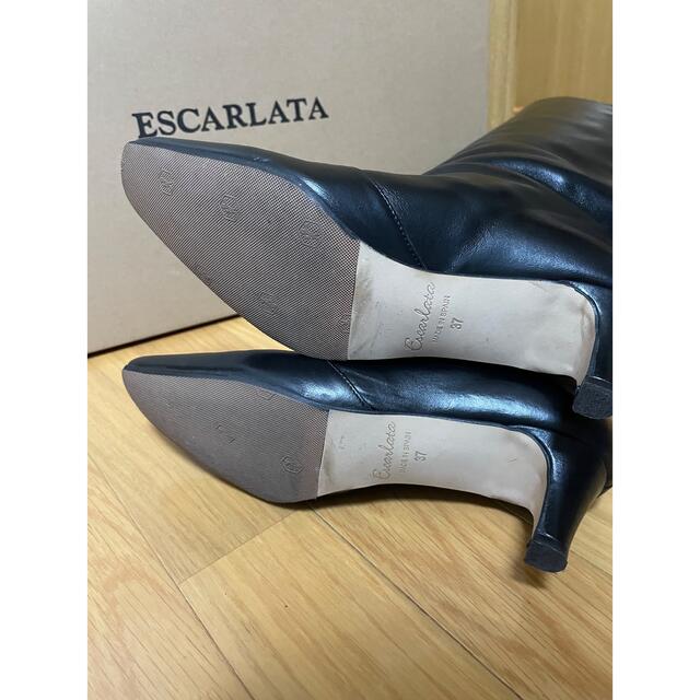 Spick & Span(スピックアンドスパン)の【ESCARLATA】 エスカラータ　ロングブーツ　ブラック37 レディースの靴/シューズ(ブーツ)の商品写真