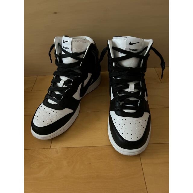 NIKE(ナイキ)のAMBUSH × NIKE DUNK HIGH black 26.0cm メンズの靴/シューズ(スニーカー)の商品写真