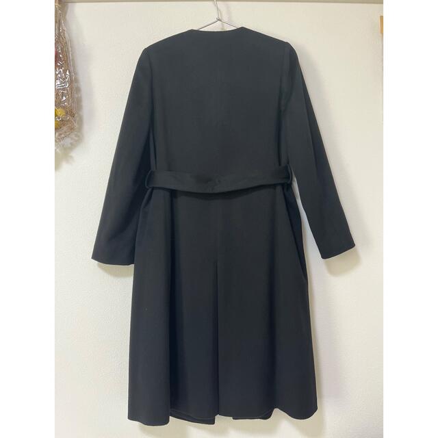 美品】トゥモローランド カシミヤ100% ノーカラーコート 美品】トゥモローランド カシミヤ100% ノーカラーコート