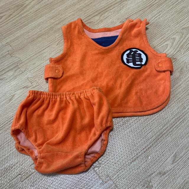 used ドラゴンボール　ロンパース キッズ/ベビー/マタニティのキッズ服男の子用(90cm~)(その他)の商品写真