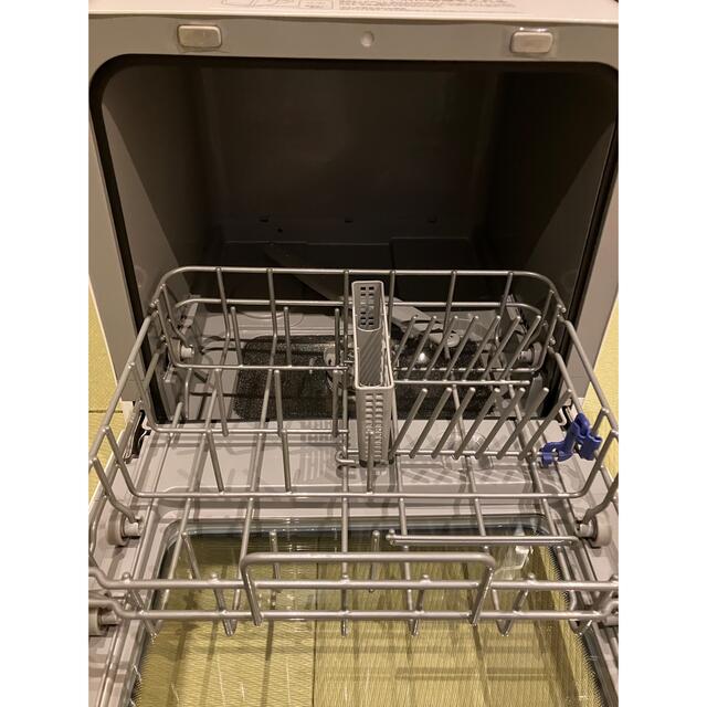 未使用 シロカ 2WAY 食器洗い乾燥機 SS-M151 ホワイト 食洗機 スマホ/家電/カメラの生活家電(食器洗い機/乾燥機)の商品写真