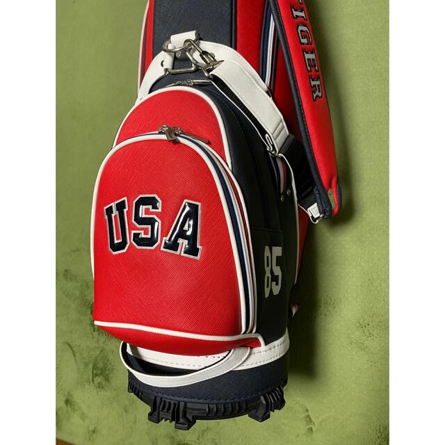 TOMMY HILFIGER - トミーヒルフィガー キャディバッグ 赤の通販 by