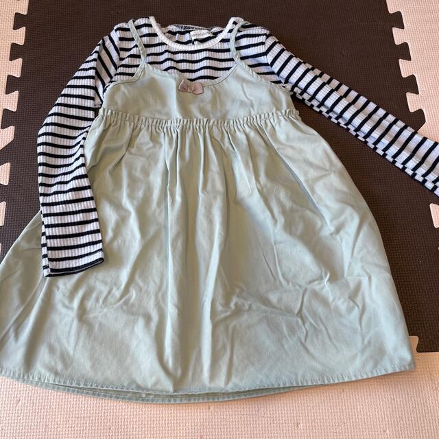 BREEZE(ブリーズ)のワンピースセット120 キッズ/ベビー/マタニティのキッズ服女の子用(90cm~)(ワンピース)の商品写真