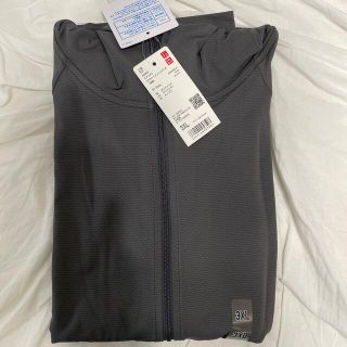 ユニクロ(UNIQLO)のエアリズム　UVカットメッシュパーカー　ユニクロ　未使用(パーカー)