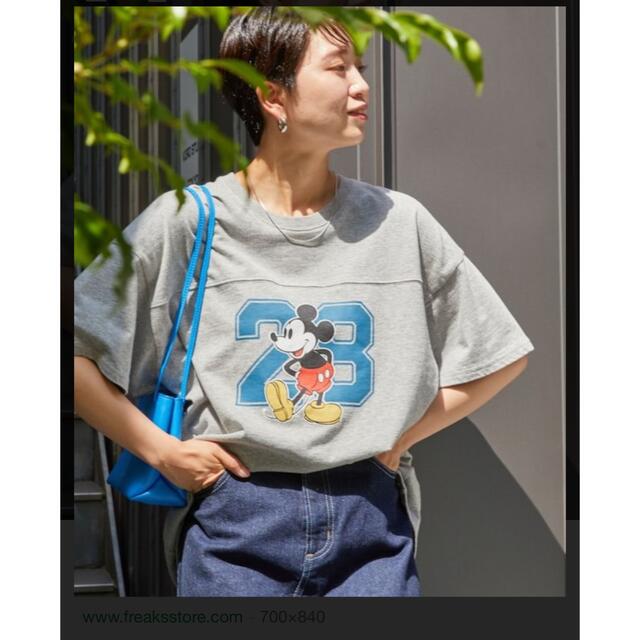 FREAK'S STORE(フリークスストア)のお値下げ！数回着用*フリークスストア ミッキーTシャツ🐭 レディースのトップス(Tシャツ(半袖/袖なし))の商品写真