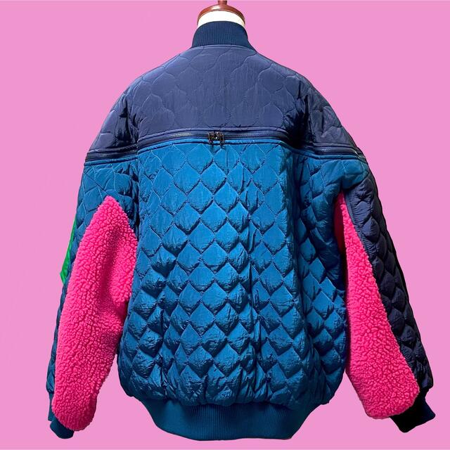 大人気新品 Elf sack 安達祐実ちゃん着用 オーバーブルゾン【タグ付き 大人気新品 Elf sack 安達祐実ちゃん着用 オーバーブルゾン【タグ付き