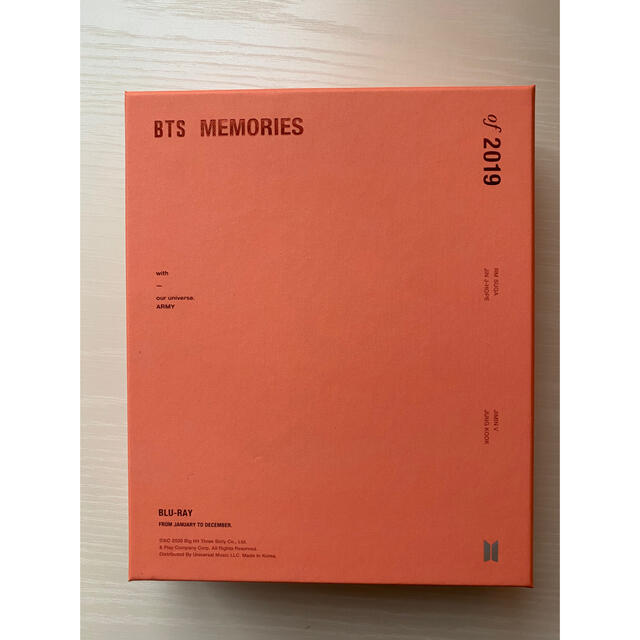 BTS  Memories2019 Blu-ray