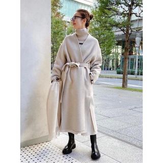 イエナ(IENA)の美品❣️IENA MANTECO PUREダブルフェイスコート 36 イエナ(ロングコート)