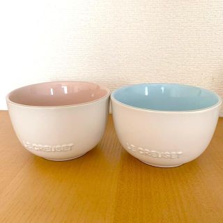 ルクルーゼ(LE CREUSET)の【美品】ル・クルーゼ　ペア茶碗　(食器)