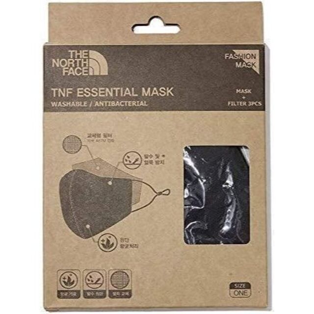 THE NORTH FACE(ザノースフェイス)の【韓国限定モデル】【ザ・ノースフェイス】黒 TNF ESSENTIAL MASK メンズのメンズ その他(その他)の商品写真