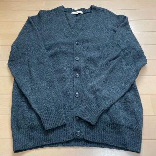 ユニクロ(UNIQLO)のksty《プロフ確認》様専用　ユニクロ　ラムウールのカーディガン　M   (ニット/セーター)