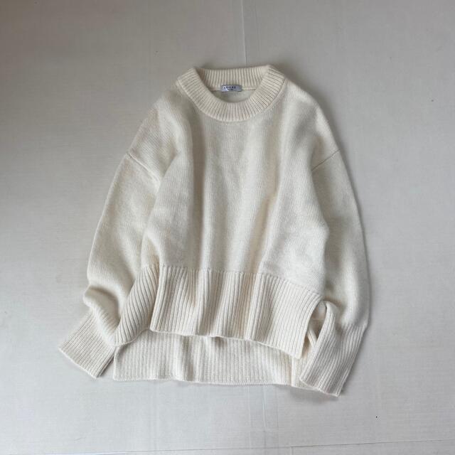 アドーア ニット 秋服 ウール 冬服 セーター プルオーバー 日本製