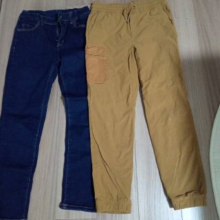 ギャップ(GAP)のキッズパンツ（GAP，ユニクロ2着セット）(パンツ/スパッツ)