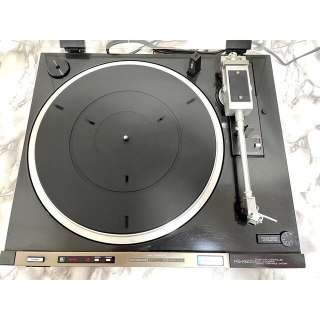 SONY(ソニー)のSONY/ソニー PS-X600 レコードプレーヤー　純正カートリッジXL-20 楽器のDJ機器(ターンテーブル)の商品写真