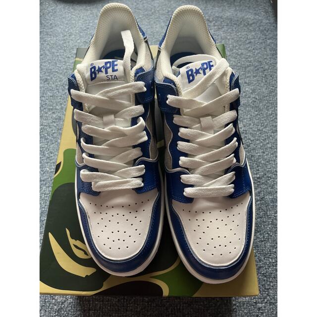 A BATHING APE(アベイシングエイプ)のBAPE SK8STA BLUE 新品　27.5cm(US9.5) 定価以下 メンズの靴/シューズ(スニーカー)の商品写真