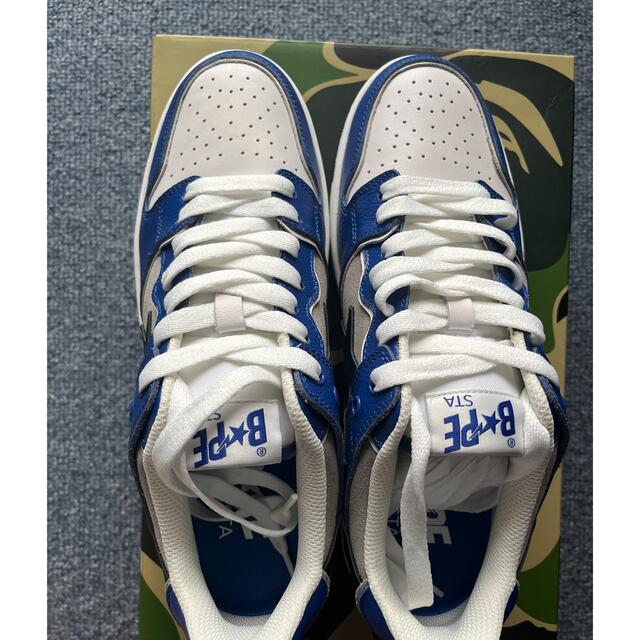 A BATHING APE(アベイシングエイプ)のBAPE SK8STA BLUE 新品　27.5cm(US9.5) 定価以下 メンズの靴/シューズ(スニーカー)の商品写真