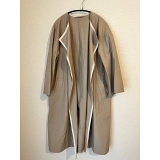 Demi-Luxe BEAMS ヘリンボーン ラップコート　三條場夏海さん着用