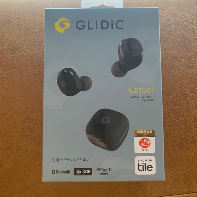 ワイヤレスイヤホン★GLID iC Sound Air TW-5100/ブラック