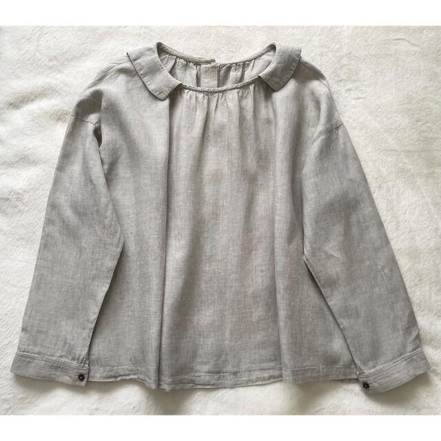 nest Robe(ネストローブ)のネストローブ　nest robe  リネンシャツ　ブラウス レディースのトップス(シャツ/ブラウス(長袖/七分))の商品写真