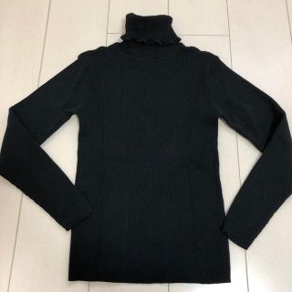 ブランシェス(Branshes)のブランシェス　タートルネック　150cm ブラック(ニット)