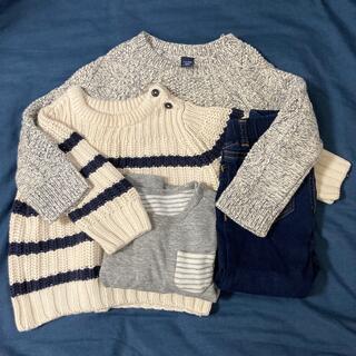 ベビーギャップ(babyGAP)の【Baby Gap他】セーター、長袖シャツ、ズボン(ニット/セーター)