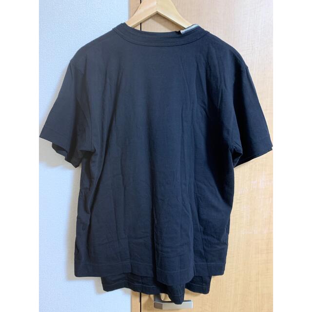 sacai サカイ ジップレイヤードTシャツ サイズ2