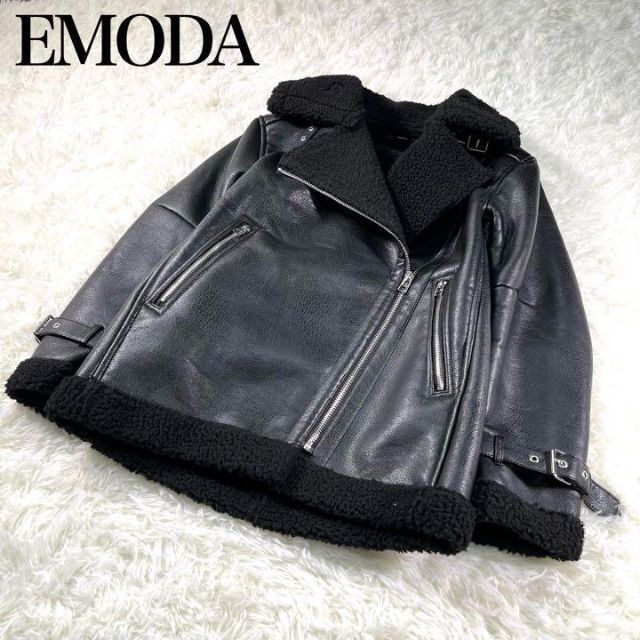 市販 FASHIRU フェイクレザーブルゾン alakeighla.com