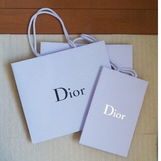 ディオール(Dior)の【Dior】紙袋3枚セット(ショップ袋)