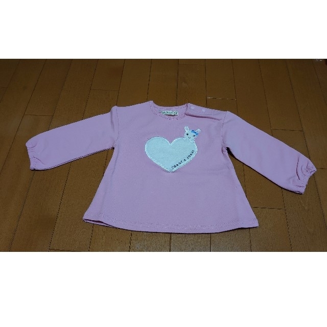 coeur a coeur(クーラクール)のクーラクール　長袖シャツ　✳難あり キッズ/ベビー/マタニティのベビー服(~85cm)(シャツ/カットソー)の商品写真