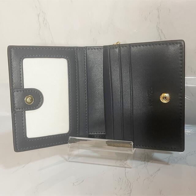 COACH(コーチ)の【新品-未使用】COACH シグネチャー ブルー 二つ折り財布  レディースのファッション小物(財布)の商品写真