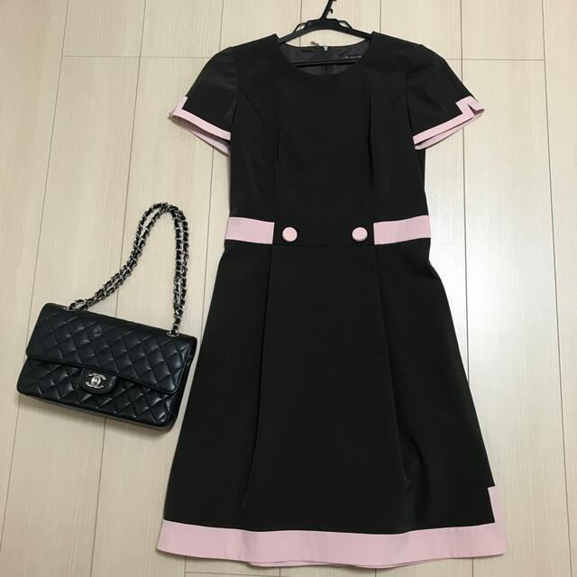 foxy NY 茶色ピンクバイカラー ワンピース 40 大人気の 60.0%OFF www