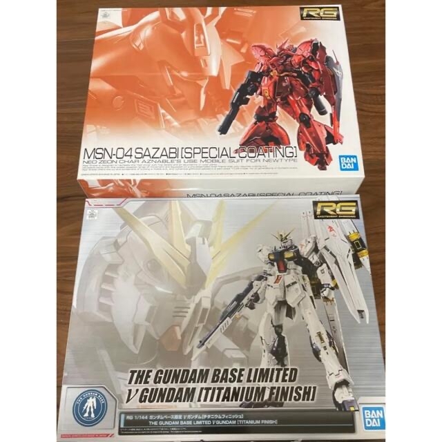 RG サザビー スペシャルコーティング νガンダム チタニウム RG サザビー スペシャルコーティング νガンダム チタニウム