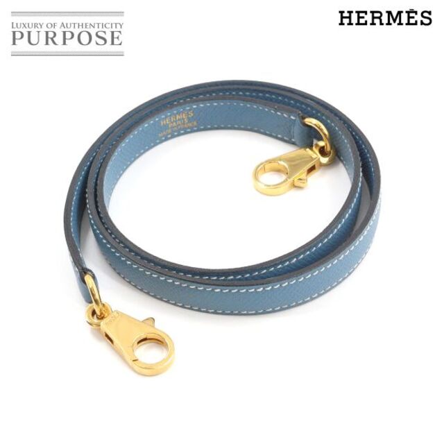 HERMES エルメス ダルヴィPM アリゲーター ブルージーン