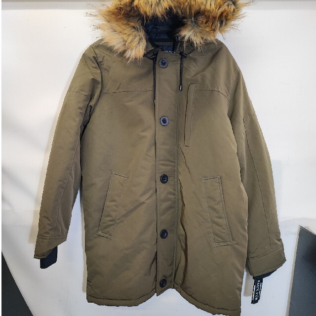GUESS ゲス ヘビーウエイトツイルミリタリーモッズコート - モッズコート