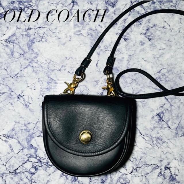ショルダーバッグ COACH オールドコーチ ショルダーバッグ ハーフムーン