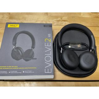 jabra EVOLVE2 65美品(ヘッドフォン/イヤフォン)