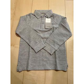 ザラキッズ(ZARA KIDS)の新品✨ZARAkids 長袖ポロシャツ　116(Tシャツ/カットソー)