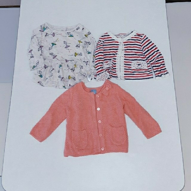 babyGAP(ベビーギャップ)の女の子服80cm　まとめ売り27点セット キッズ/ベビー/マタニティのベビー服(~85cm)(その他)の商品写真