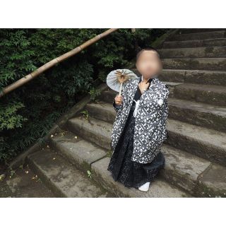 早い者勝ち　七五三　卒園式　男の子　袴羽織　(和服/着物)