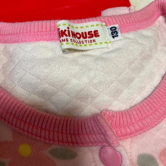 mikihouse(ミキハウス)のミキハウス　ダブルB パジャマ　セット 130 キッズ/ベビー/マタニティのキッズ服女の子用(90cm~)(パジャマ)の商品写真