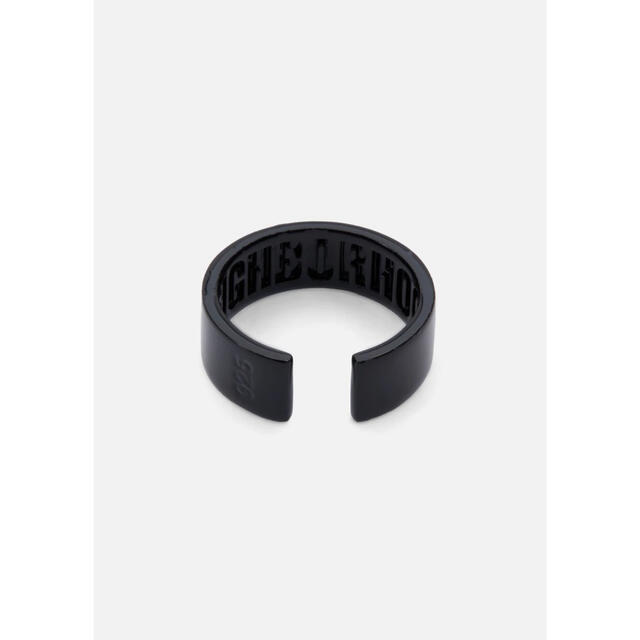 NEIGHBORHOOD(ネイバーフッド)のNEIGHBORHOOD CI NARROW / S-RING BLACK メンズのアクセサリー(リング(指輪))の商品写真