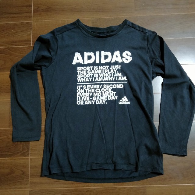 adidas(アディダス)のロンT キッズ/ベビー/マタニティのキッズ服男の子用(90cm~)(Tシャツ/カットソー)の商品写真