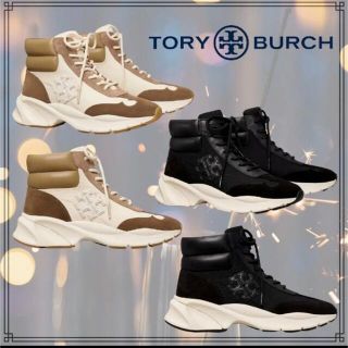 トリーバーチ(Tory Burch)の新品！トリーバーチ　スニーカー GOODLUCK HIKER ハイカットUS7(スニーカー)